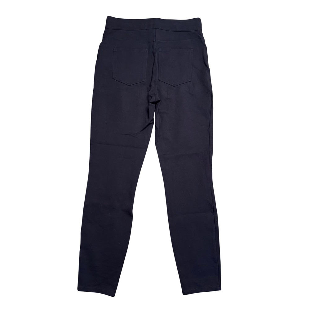 Spanx The Perfect Pant Women Large Tall Navy Excellent Back Seam Skinny Leggings - Picture 2 of 3